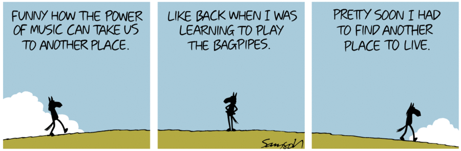 Dark Side of the Horse Comic Strip for November 10, 2017 