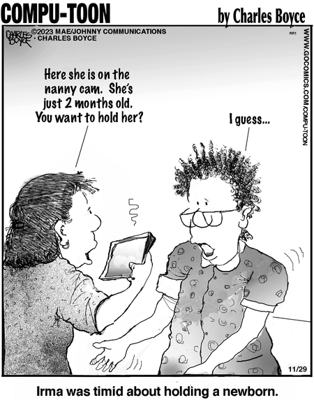 Compu-toon Comic Strip for November 29, 2023 