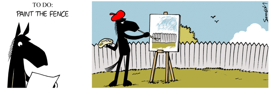 Dark Side of the Horse Comic Strip for August 23, 2019 
