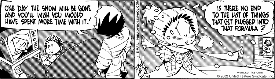 Rose is Rose Comic Strip for January 18, 2002 