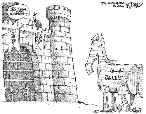 Matt Davies Comic Strip for July 24, 2001 