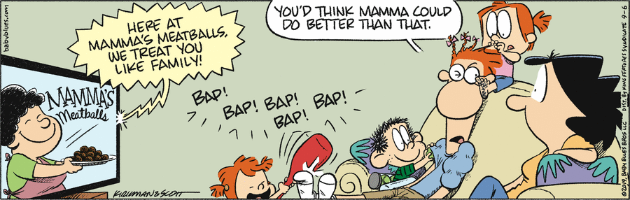 Baby Blues Comic Strip for September 06, 2019 