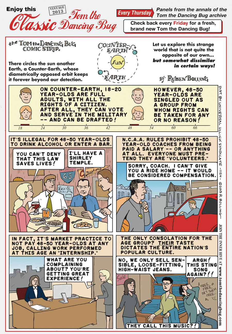 Tom the Dancing Bug Comic Strip for February 06, 2020 