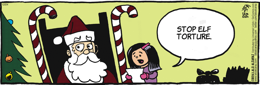 La Cucaracha Comic Strip for December 24, 2014 