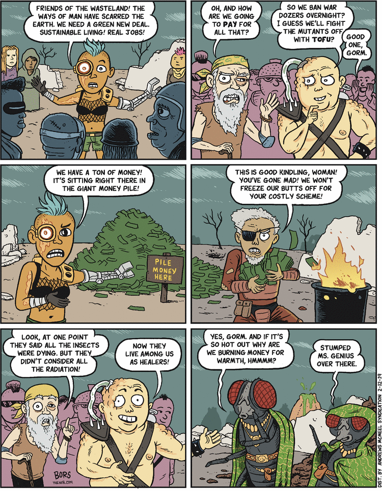 Matt Bors Comic Strip for February 12, 2019 