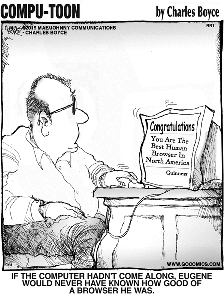 Compu-toon Comic Strip for April 06, 2015 