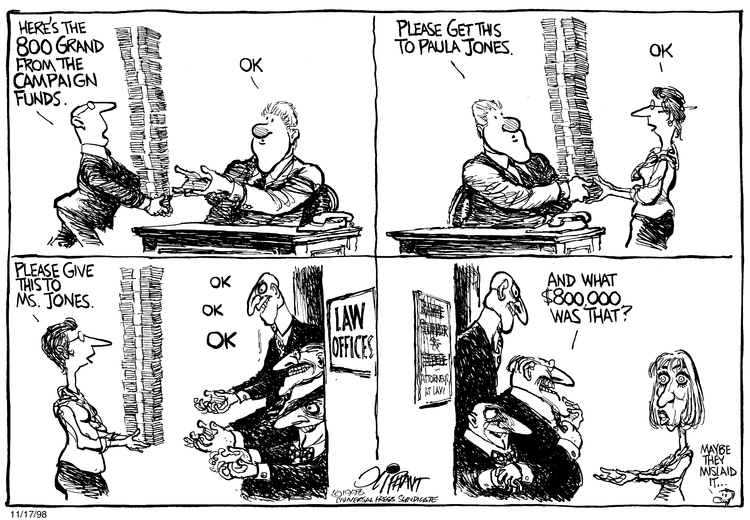 Pat Oliphant Comic Strip for November 17, 1998 