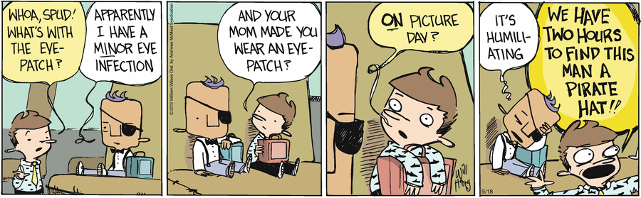 Wallace the Brave Comic Strip for September 18, 2019 
