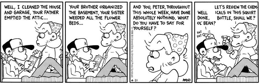 FoxTrot Classics Comic Strip for April 21, 2007 