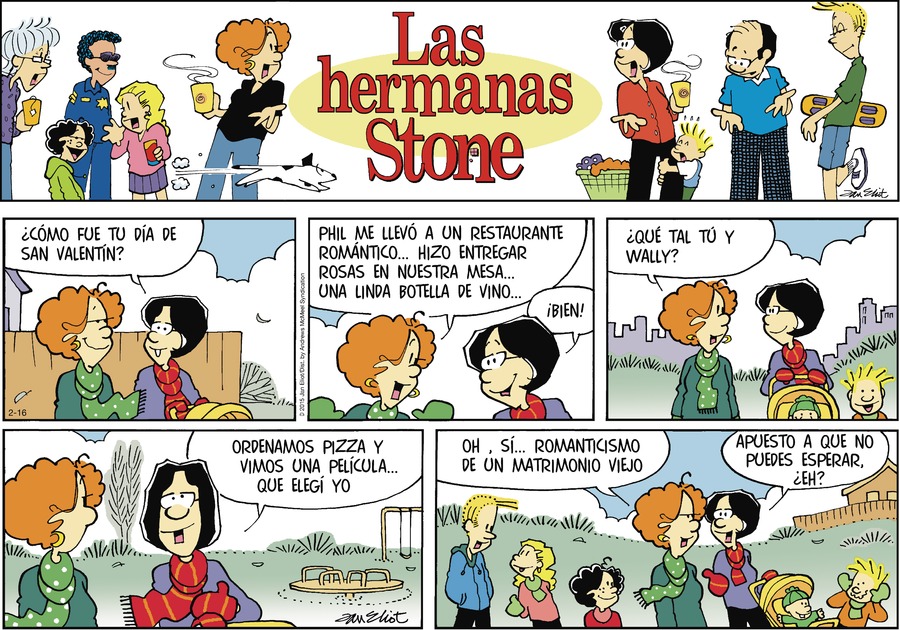 Las Hermanas Stone Comic Strip for February 16, 2025 