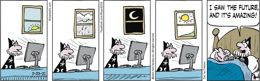 Wizard of Id Comic Strip for February 23, 2021 