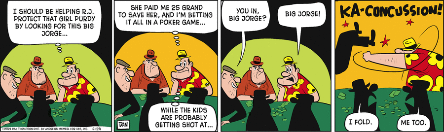 Rip Haywire Comic Strip for April 24, 2021 