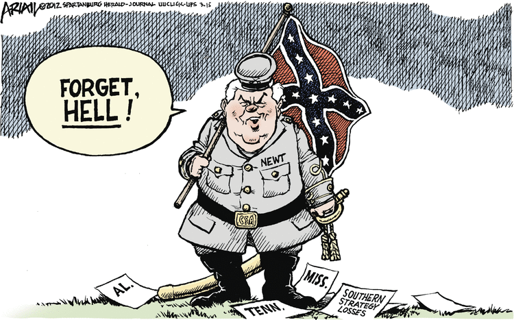 Robert Ariail Comic Strip for March 15, 2012 