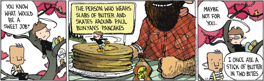 Wallace the Brave Comic Strip for May 08, 2019 