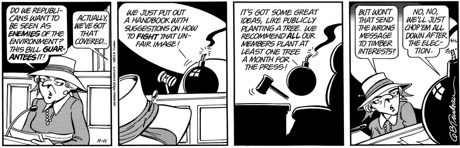 Doonesbury 30 years ago Image