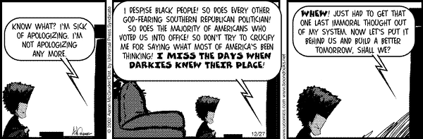 The Boondocks Comic Strip for July 30, 2010 