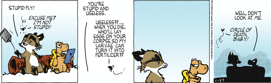 Over the Hedge Comic Strip for January 27, 2025 