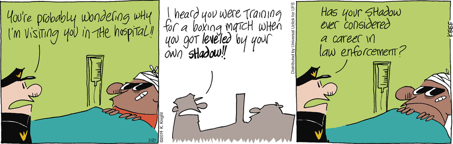 The Knight Life Comic Strip for February 21, 2014 
