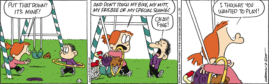 Baby Blues Comic Strip for November 30, 2007 