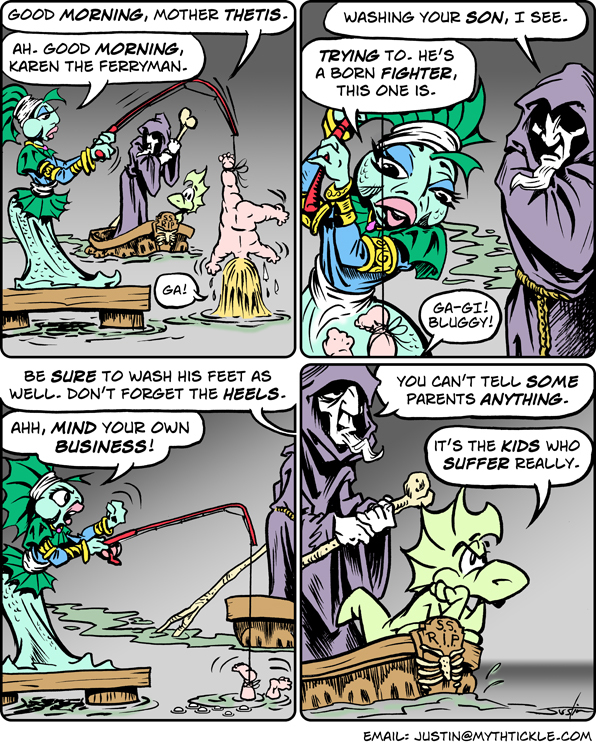 MythTickle Comic Strip for April 30, 2014 