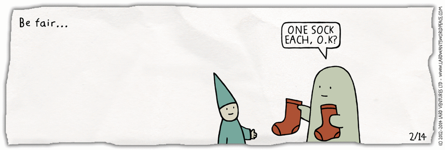 Lard's World Peace Tips Comic Strip for February 14, 2025 