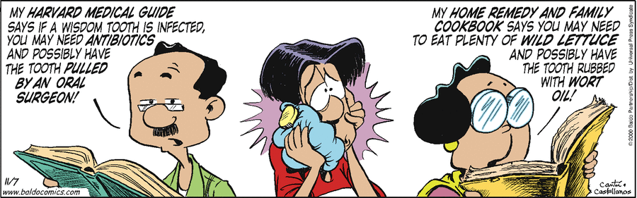 Baldo Comic Strip for November 07, 2000 