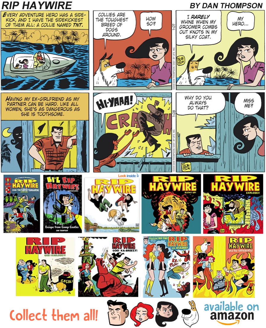 Rip Haywire Comic Strip for April 01, 2018 