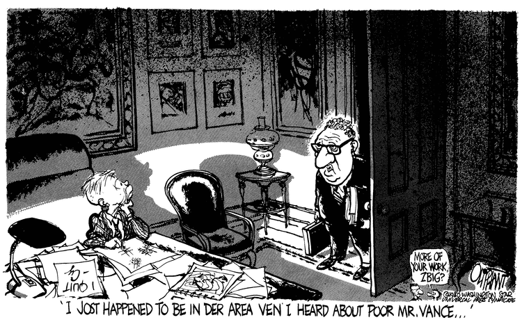 Pat Oliphant Comic Strip for April 27, 1981 