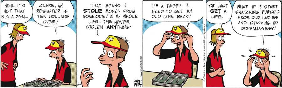 Lucky Cow Comic Strip for February 07, 2006 