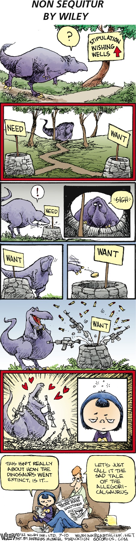 Non Sequitur Comic Strip for July 10, 2022 