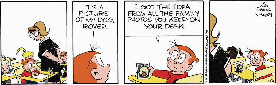 Red and Rover Comic Strip for February 06, 2025 
