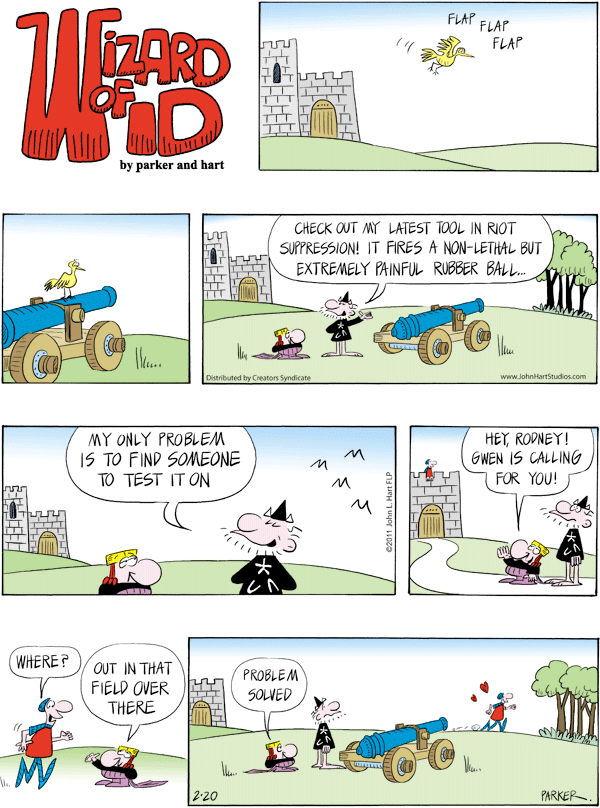 Wizard of Id Comic Strip for February 20, 2011 