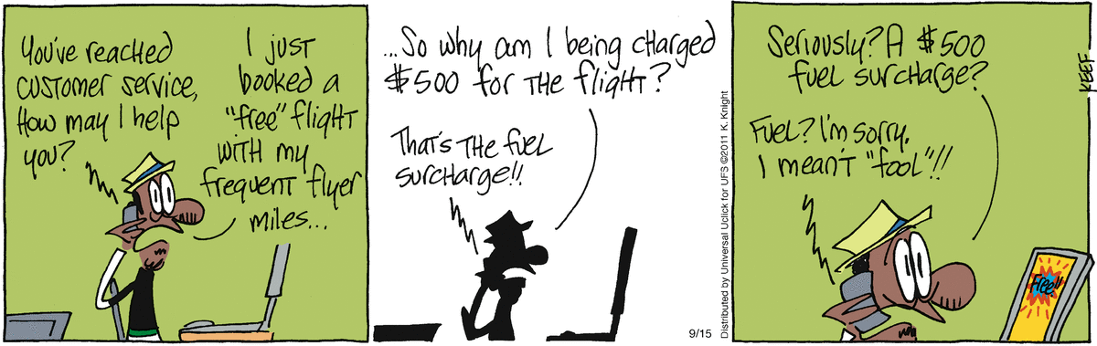 The Knight Life Comic Strip for September 15, 2011 