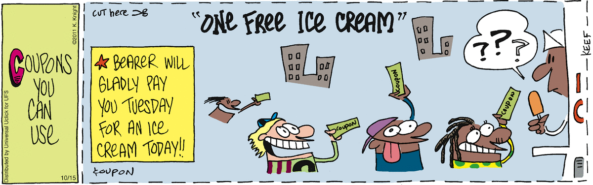 The Knight Life Comic Strip for October 15, 2011 