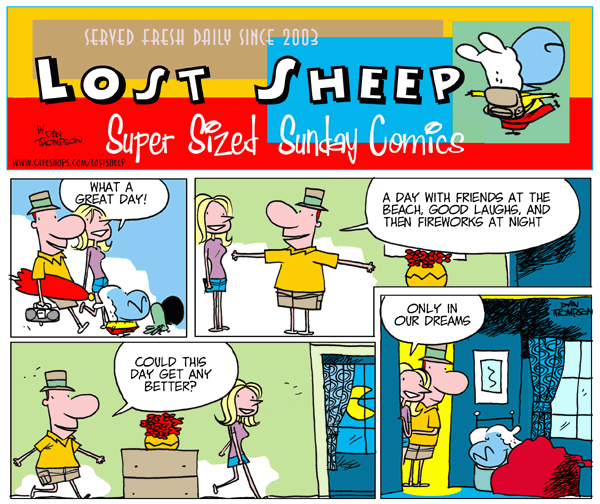 Lost Sheep by Dan Thompson on Sun, 30 Mar 2025