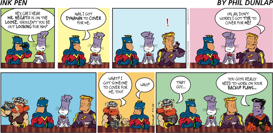 Ink Pen Comic Strip for September 07, 2008 