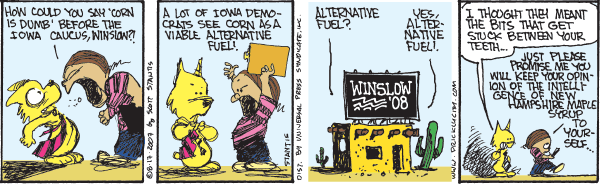 Prickly City Comic Strip for August 17, 2007 