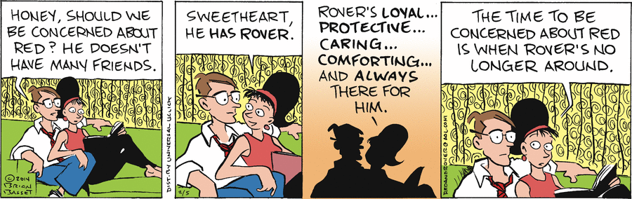 Red and Rover Comic Strip for February 05, 2014 