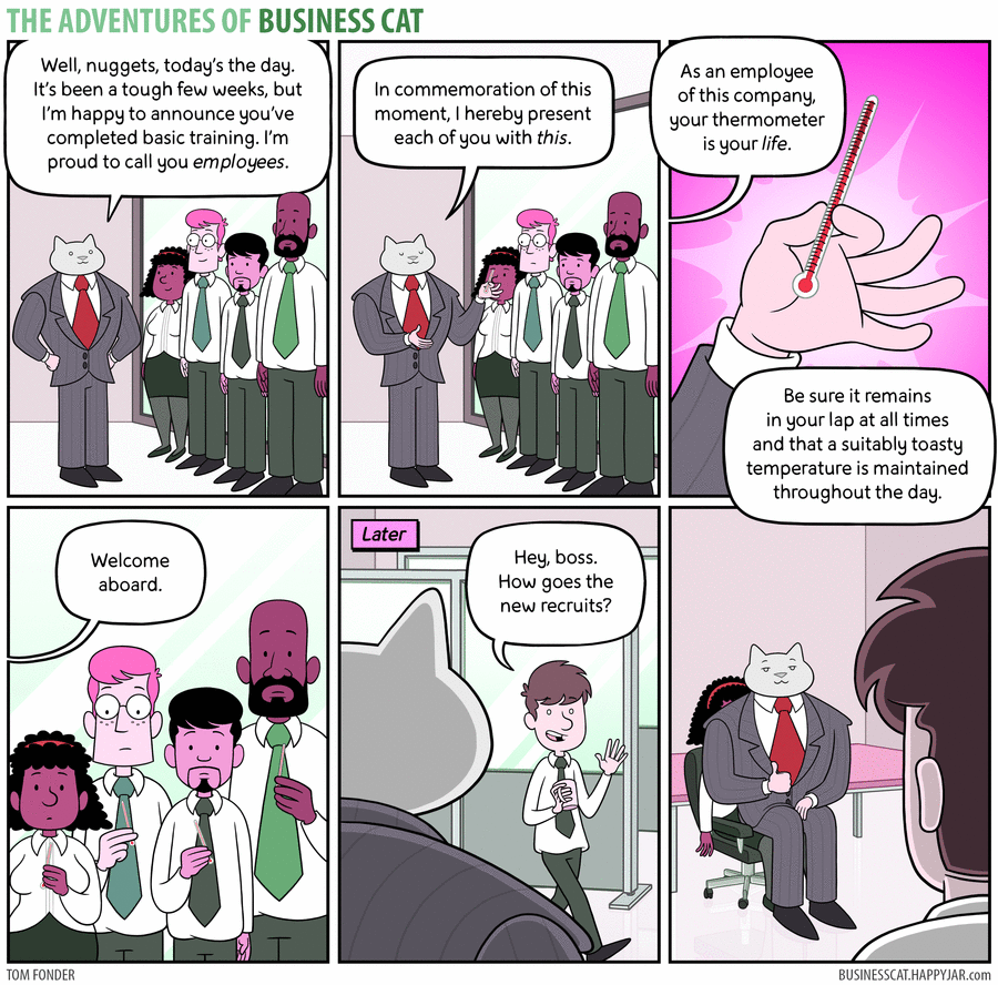 The Adventures of Business Cat Comic Strip for February 06, 2017 