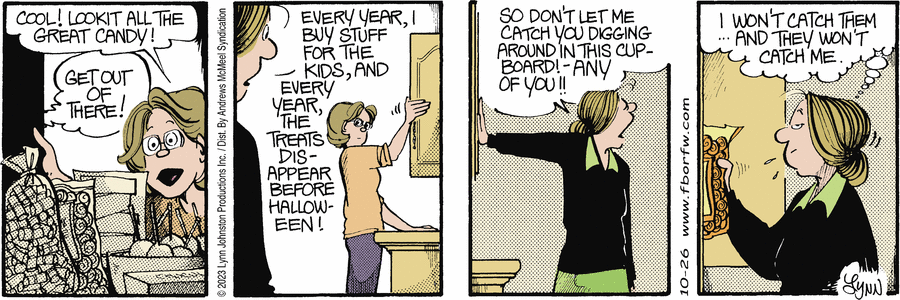 For Better or For Worse Comic Strip for October 26, 2023 