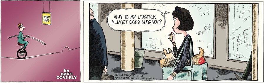 Speed Bump Comic Strip for March 16, 2014 