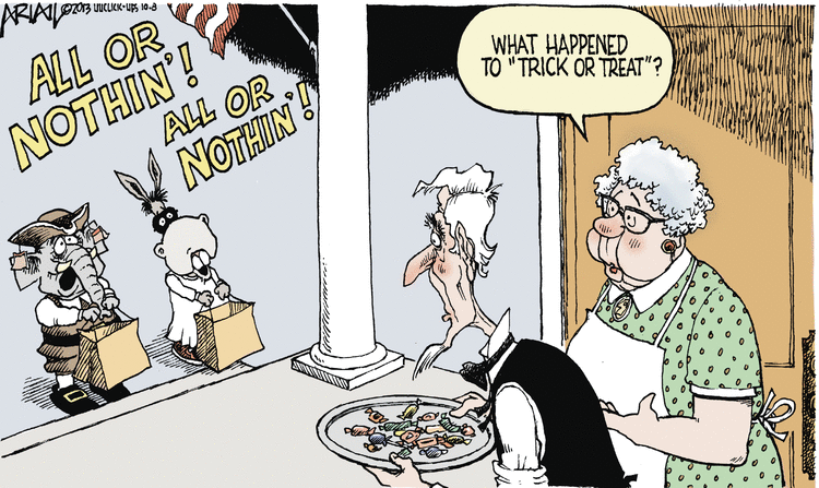 Robert Ariail Comic Strip for October 08, 2013 