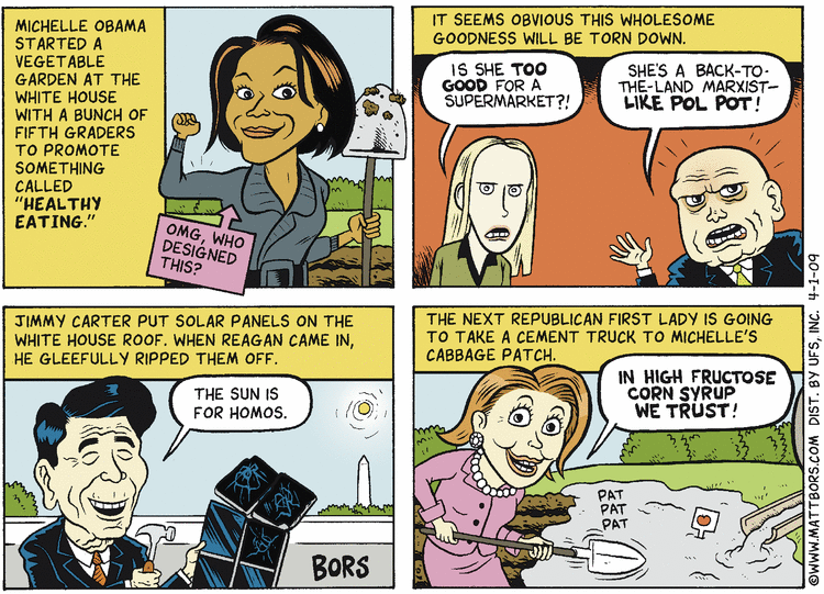 Matt Bors Comic Strip for April 01, 2009 