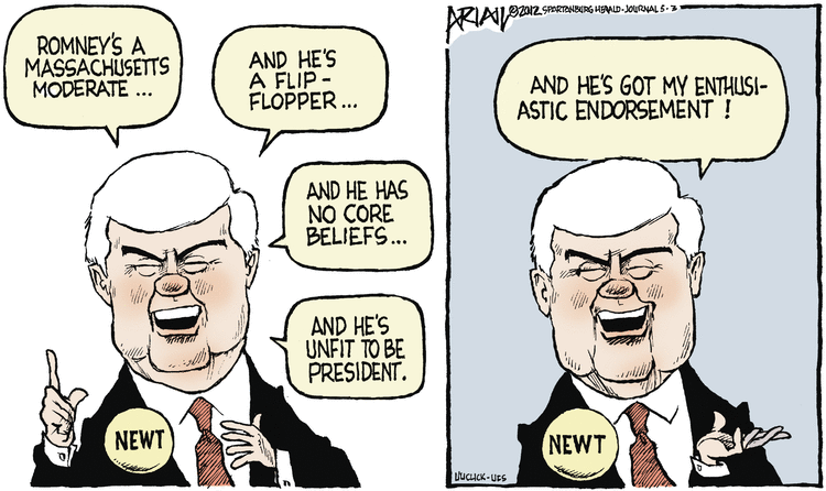 Robert Ariail Comic Strip for May 04, 2012 