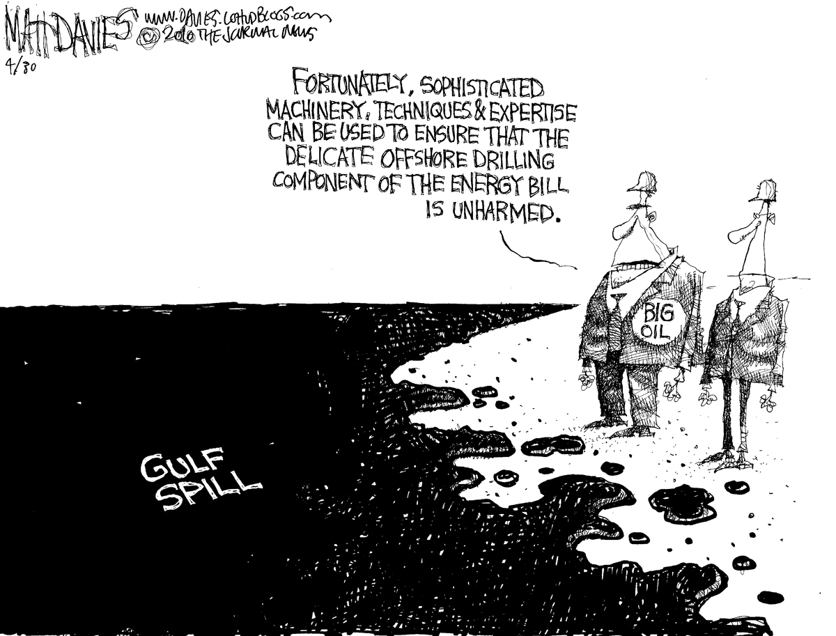 Matt Davies Comic Strip for April 30, 2010 
