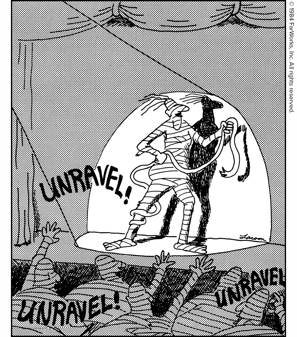 UNRAVEL! UNRAVEL! UNRAVEL