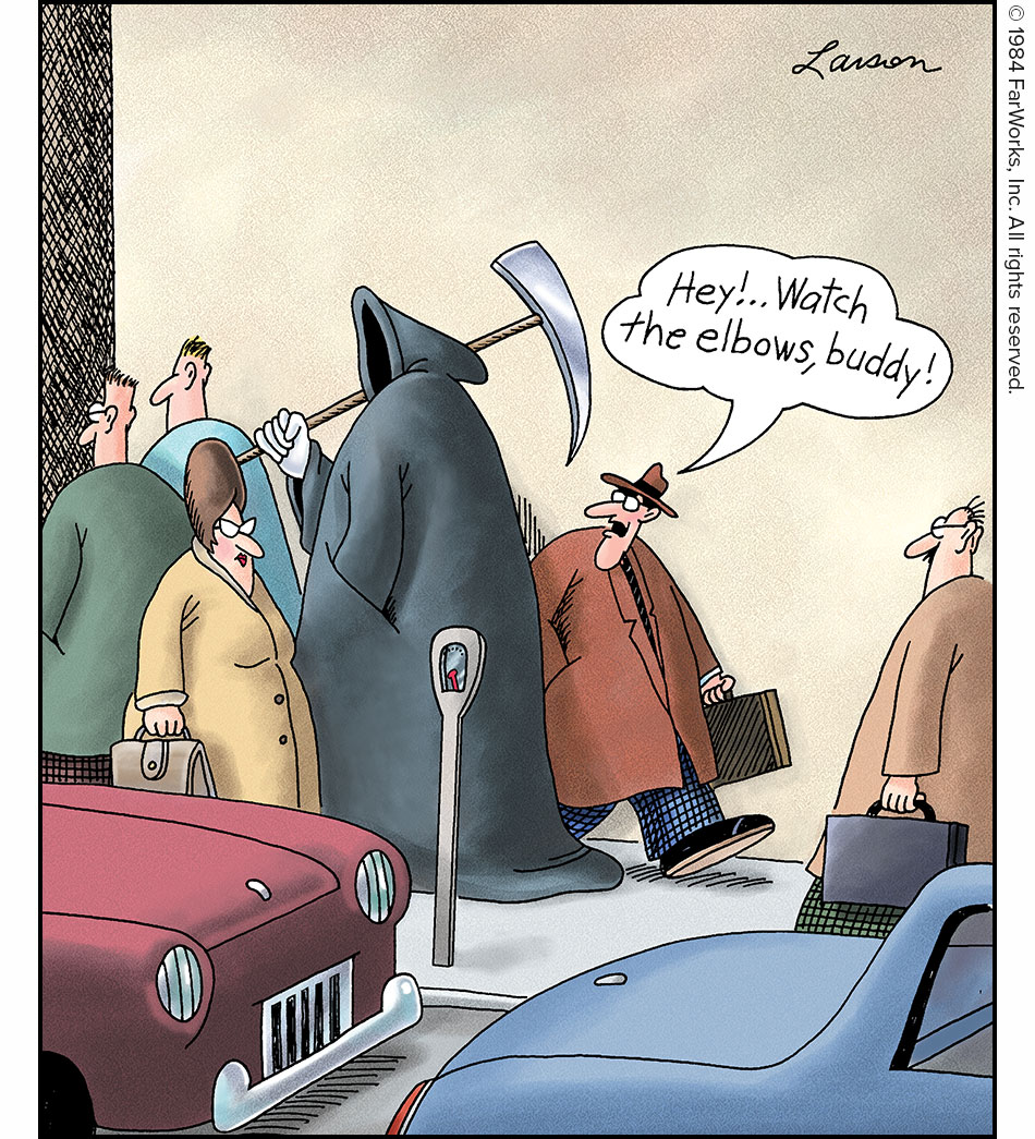 Hey!..Watch the elbows, buddy!