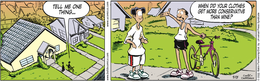 Baldo Comic Strip for September 13, 2002 