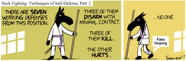 Dark Side of the Horse Comic Strip for January 26, 2012 