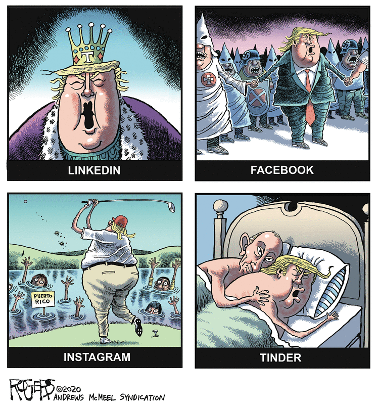 Rob Rogers Comic Strip for January 27, 2020 
